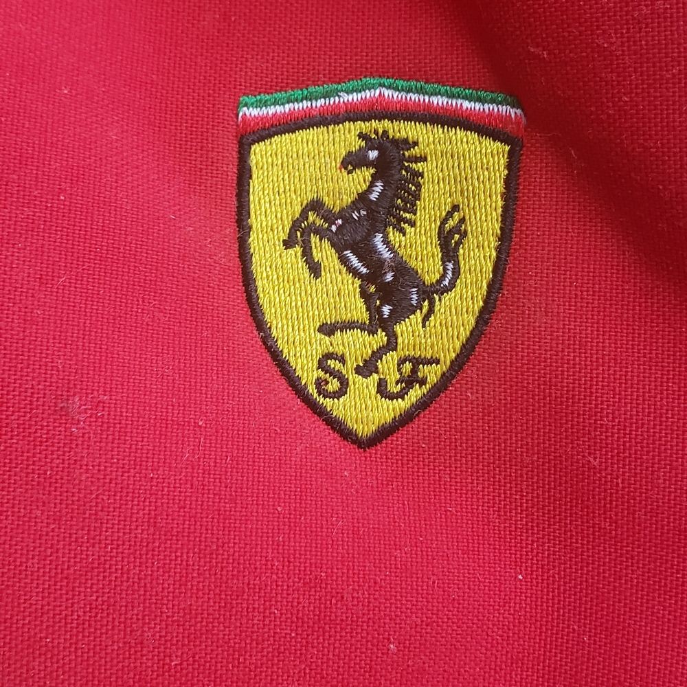 Ferrari Red Backpack with Logo - Picture 2 of 7